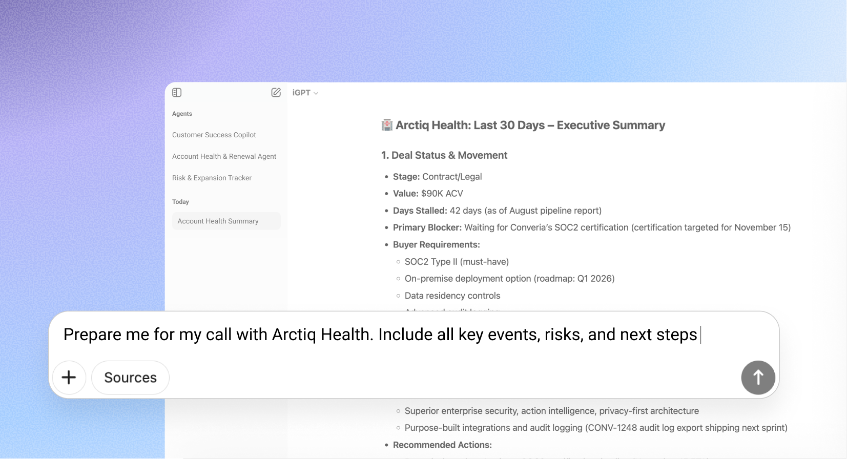 Customer Success Preview