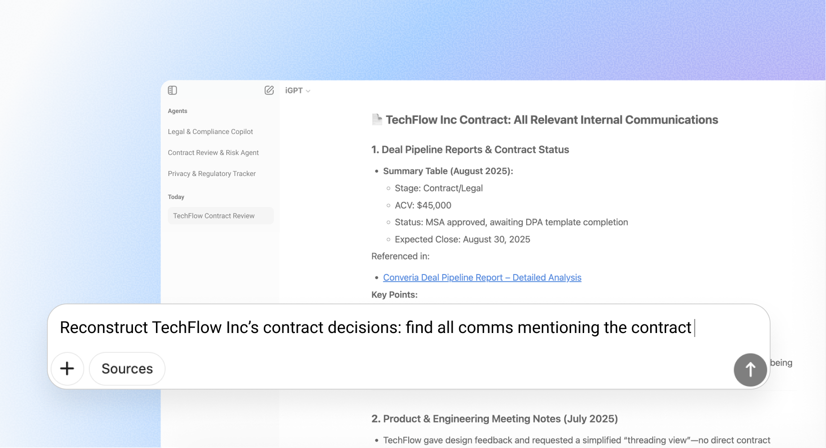 Legal & Compliance Preview